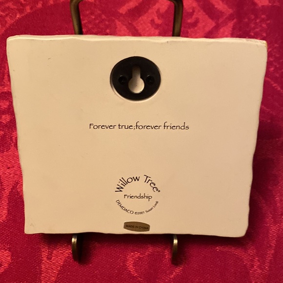 WILLOW TREE - FRIENDSHIP PLAQUE BY ARTIST SUSAN LORDI. - Picture 3 of 7